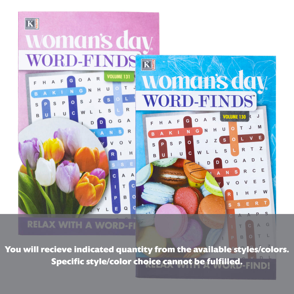 KAPPA Woman's Day Word Finds Puzzle Book-Digest Size