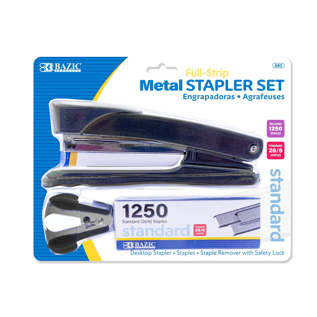 Metal Full Strip Stapler Set