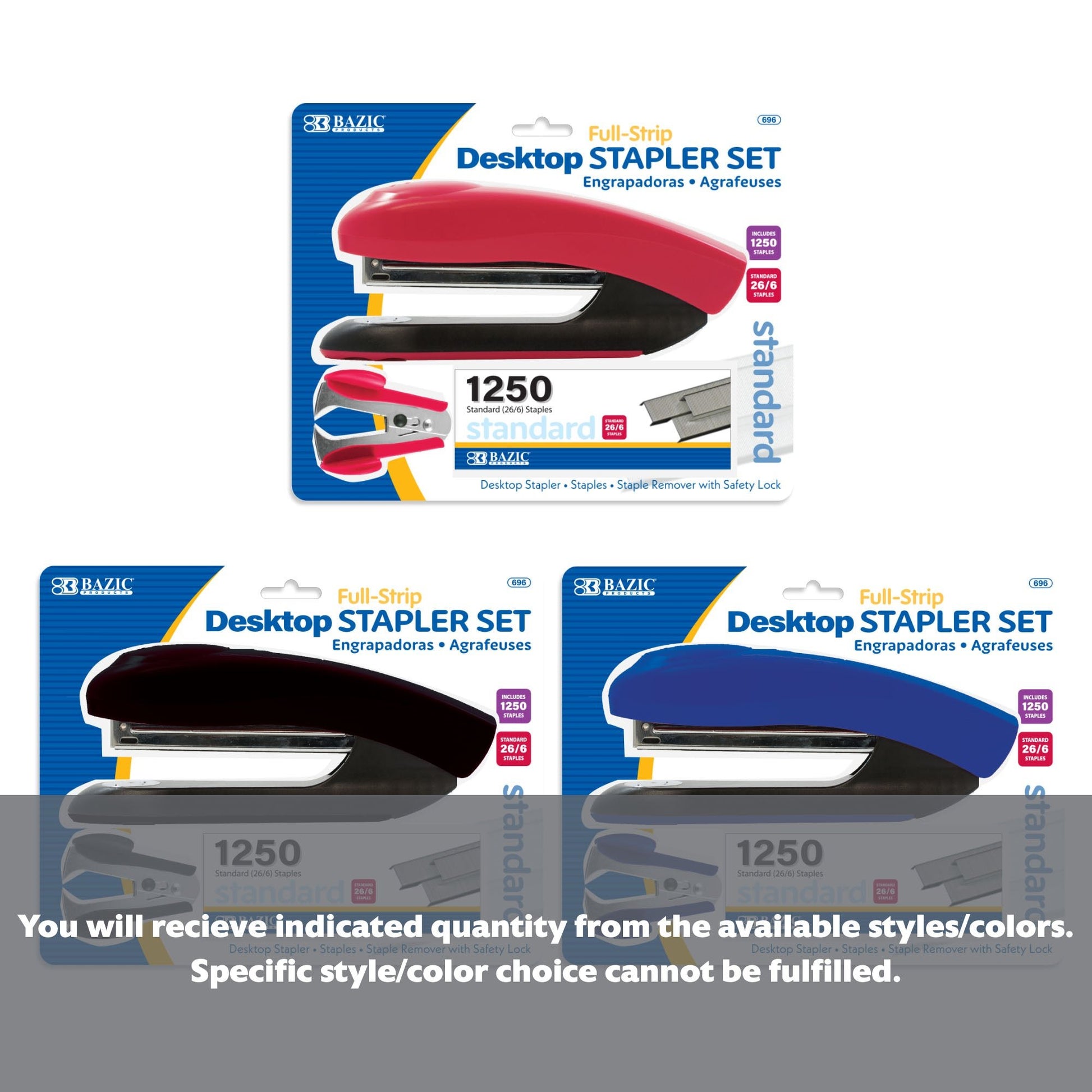 Desktop Full Strip Stapler Set - BZBox