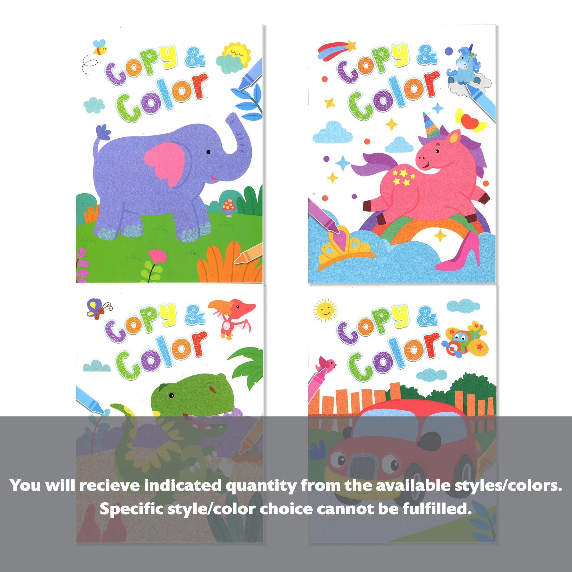 Copy & Color Books