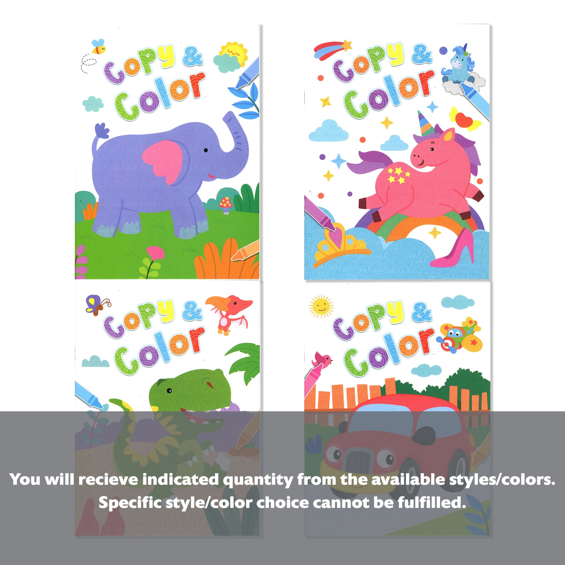Copy & Color Books