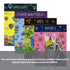 BAZIC Advanced Foil Coloring Books BYOB set with intricate designs and foil accents, perfect for creative coloring projects.