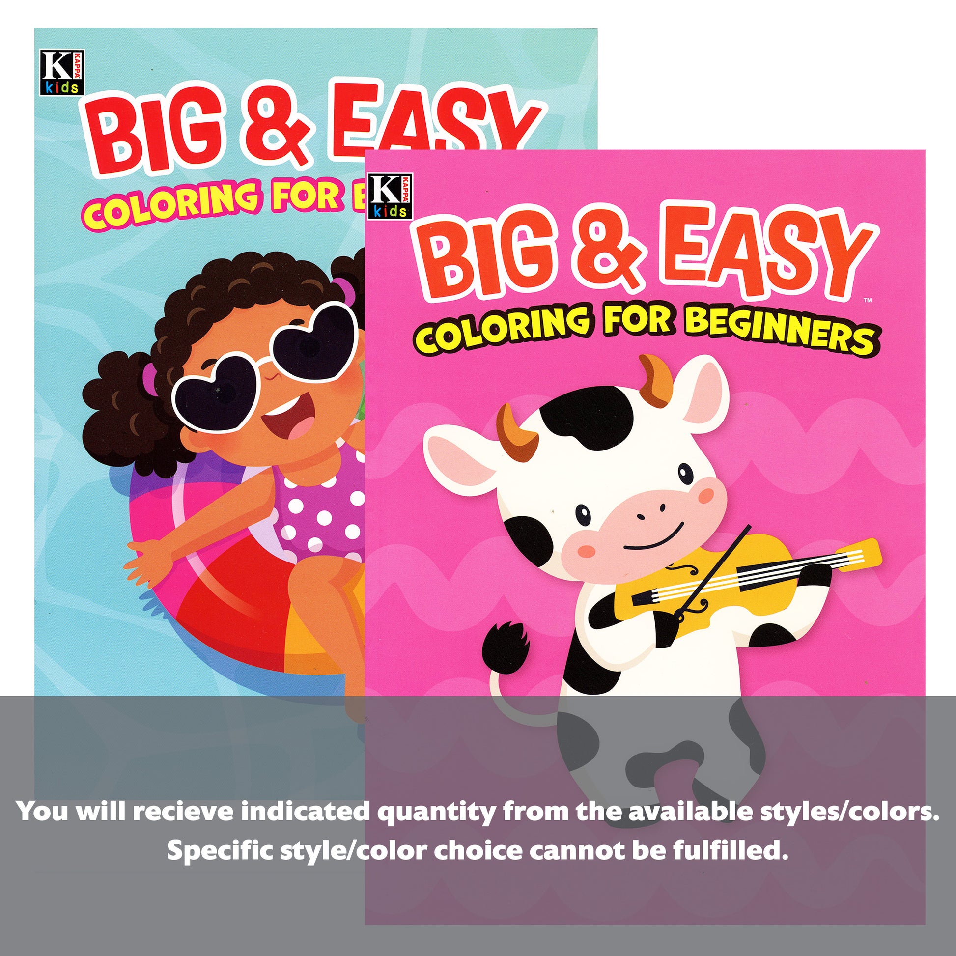 BAZIC KAPPA Big & Easy BYOB coloring set for beginners, featuring colorful markers and art supplies in a vibrant package.
