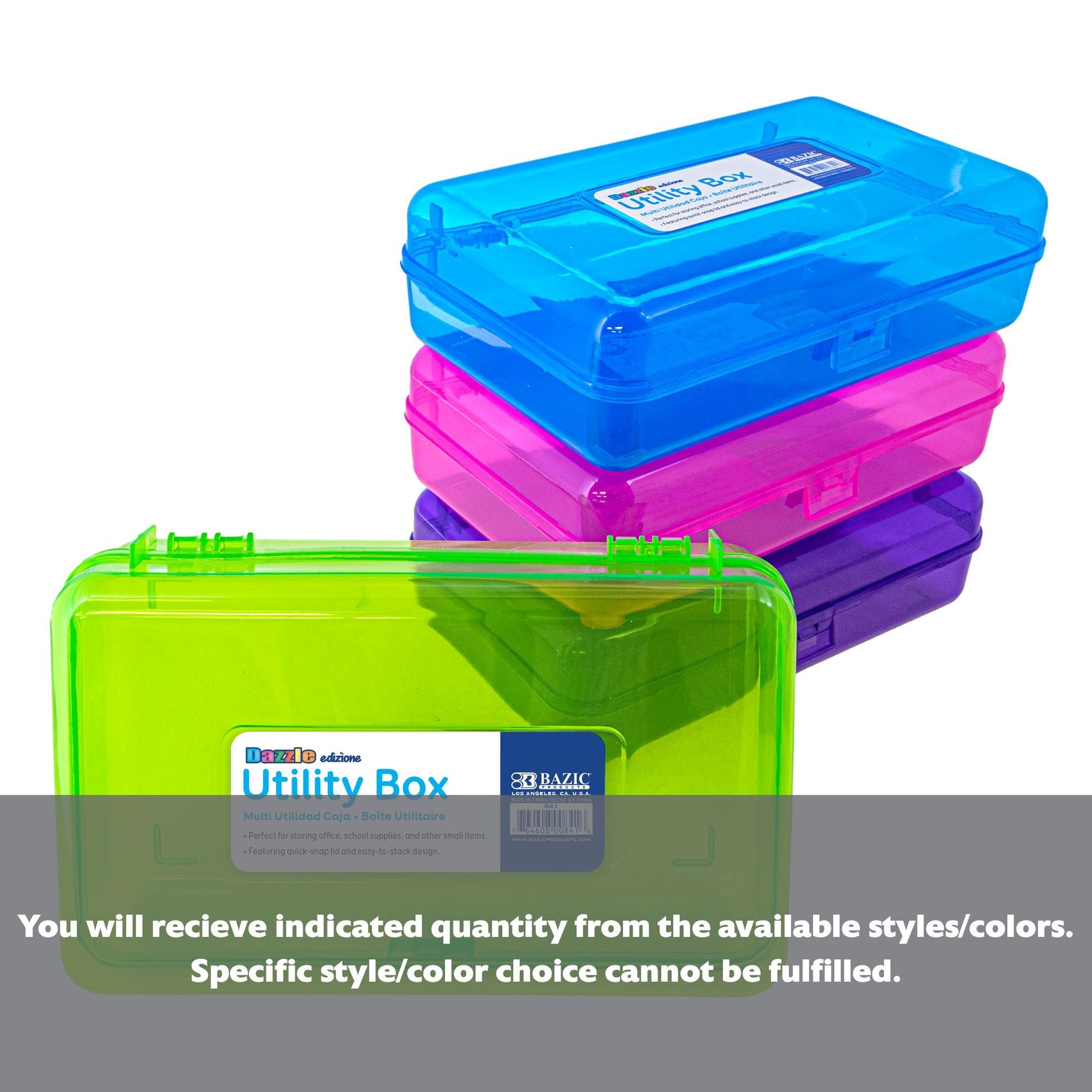 Bright Color Multipurpose Utility Box