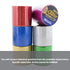 BAZIC glitter art project tape in 1.88" x 3 yards with BYOB branding, featuring colorful glitter design for creative crafts.