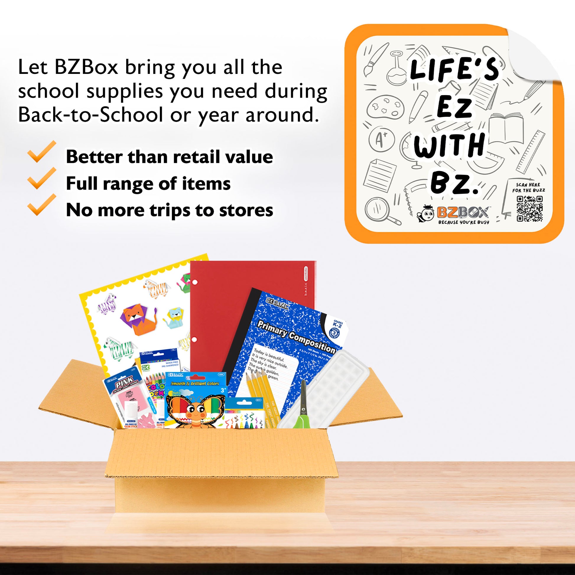 Back to School Kit, Grade 1, Std, Mini, US