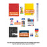 Mini elementary school back to school kit by BZ, includes basic supplies for students, American standard, colorful and compact.