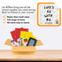 Middle school back-to-school kit by BZ, includes mini stationery and supplies in a boxed set for US students.