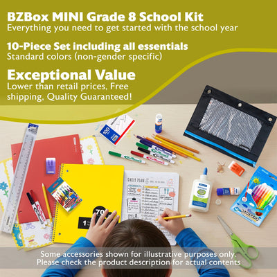 Back to School Kit, Grade 8, Std, Mini, US
