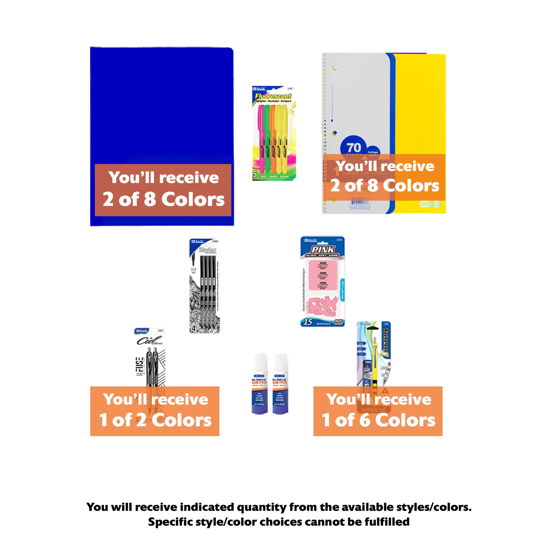 Back to School Kit, Grade 10, Std, Mini, US