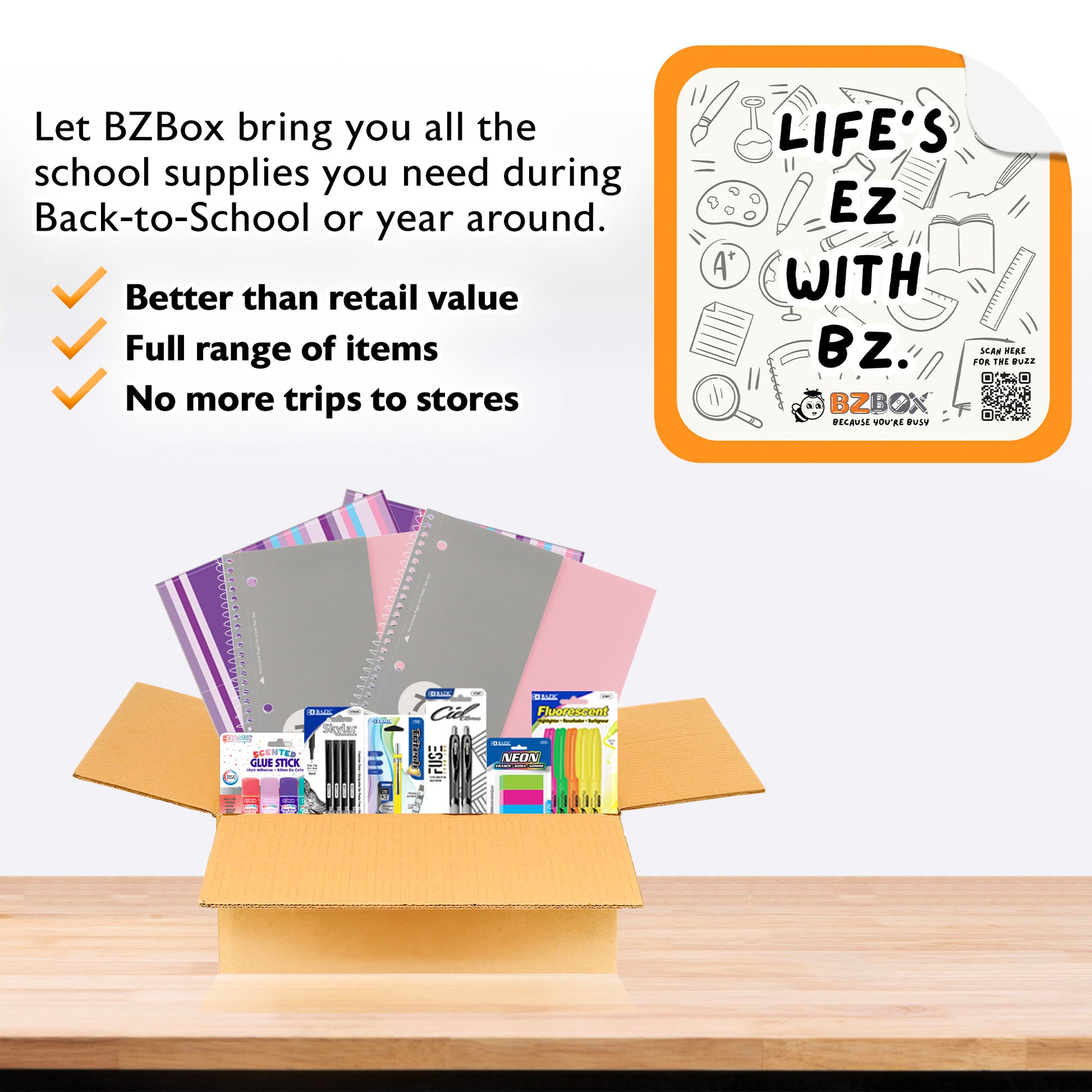 Back to School Kit, Grade 11, Girl, MINI, US