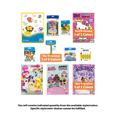 Kids Coloring Activity Kit, Essentials, Mini, 11 items