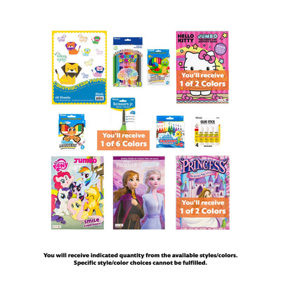 Kids Coloring Activity Kit, Essentials, Mini, 11 items