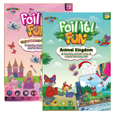Seasonal Activity Kit, Foil Theme, 2 items, MINI