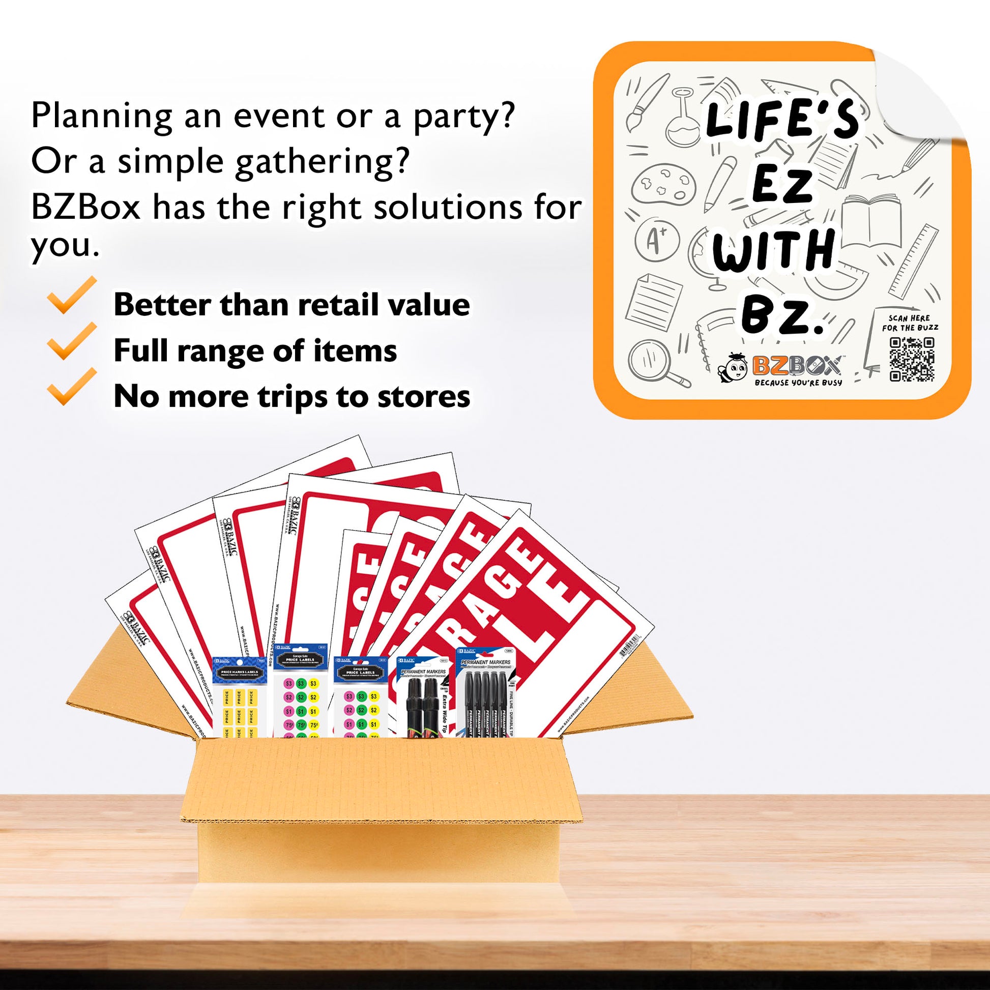 Garage Sale Kit, 13 items, MINI