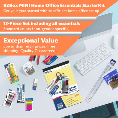 Home Office Essentials, Starter Kit, Mini, 13 items