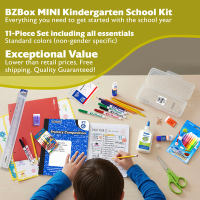 Back to School Kit, Kindergarten, Std, Mini, US
