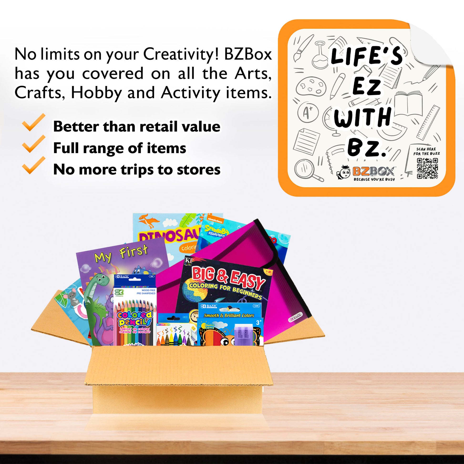 Kids Travel Activity Ensemble, Case Included, 10 items, MINI