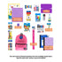 Back to School Kit, Grade 2, Girl, Plus, US - BZBox