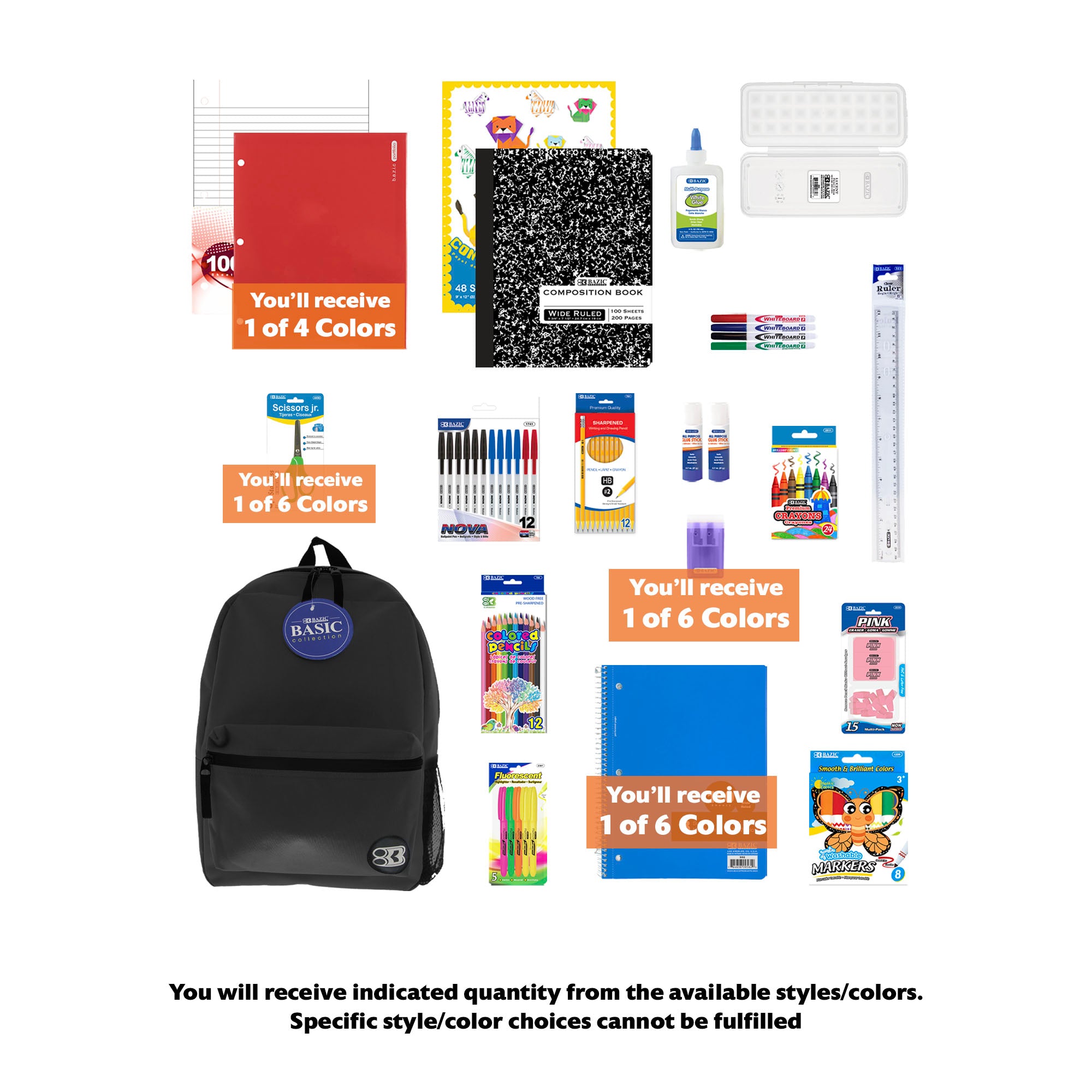 Back to School Kit, Grade 3, Std, Plus, US
