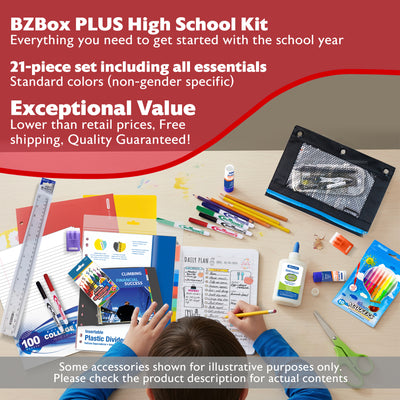 Back to School Kit, High School, Std, Plus, US