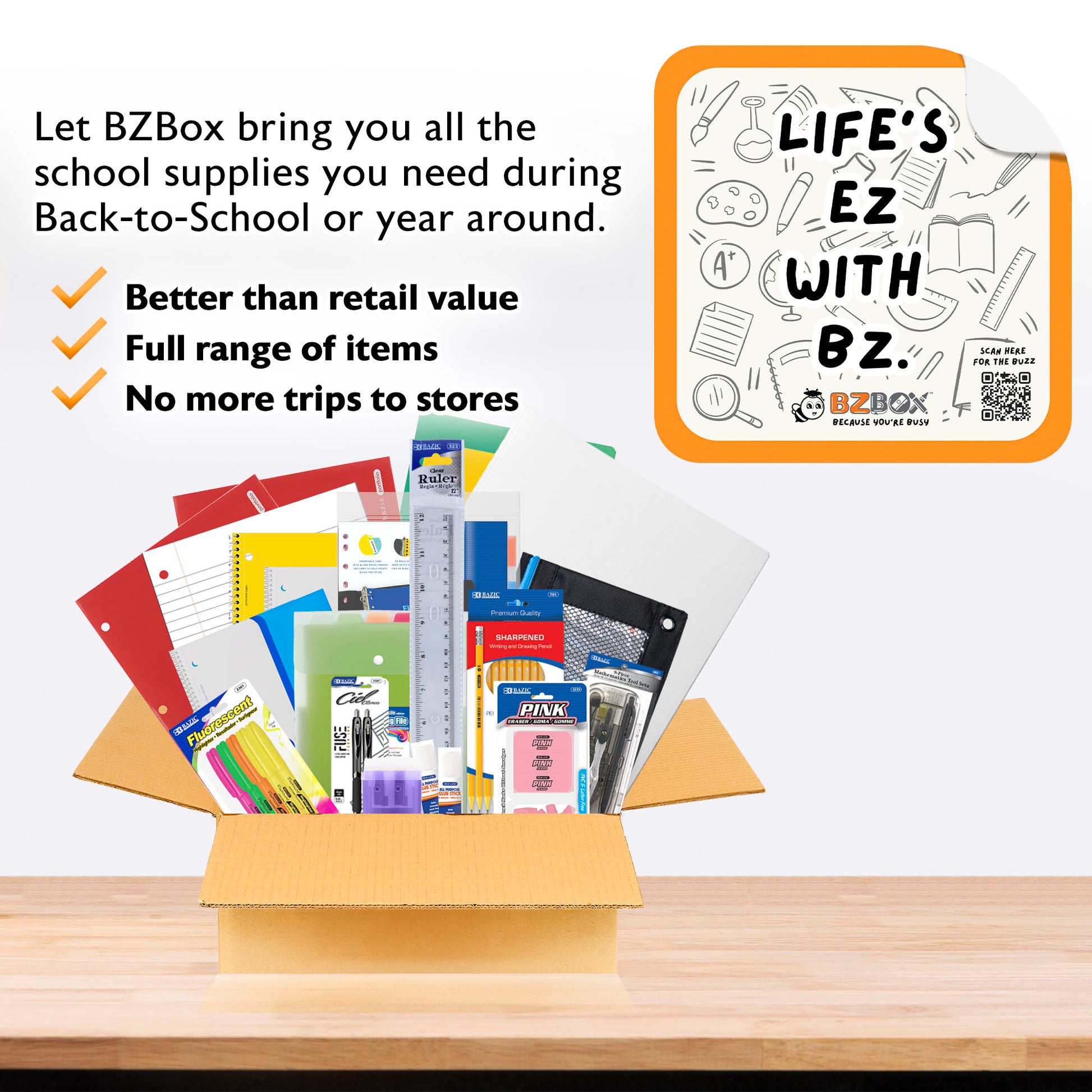 Back to School Kit, Grade 11, Std, Plus, US