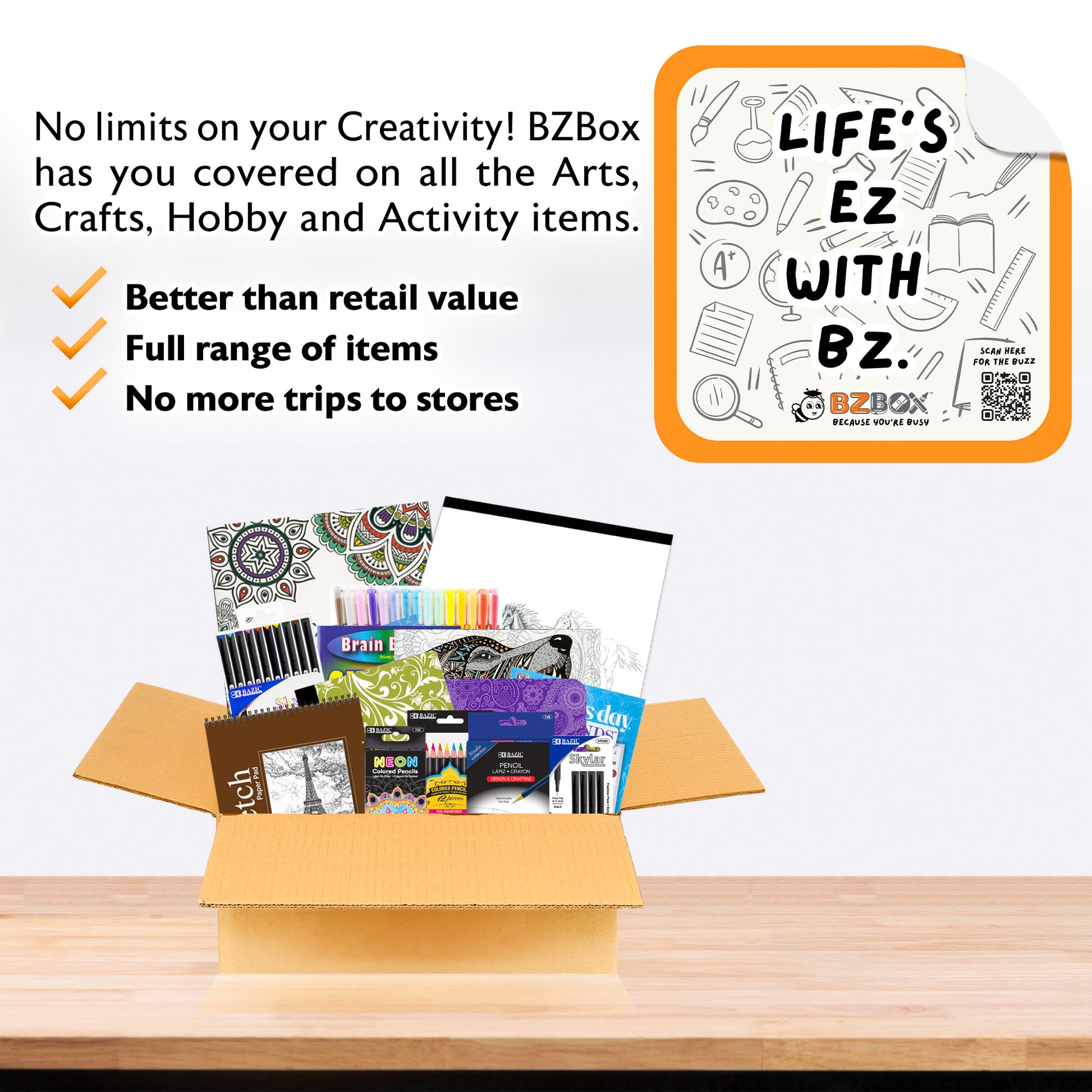 Teen & Adult coloring Activity Kit, Plus, 14 Units