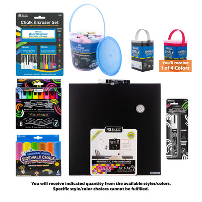 Varienty of Chalk Items Bundle, 8 items, PLUS