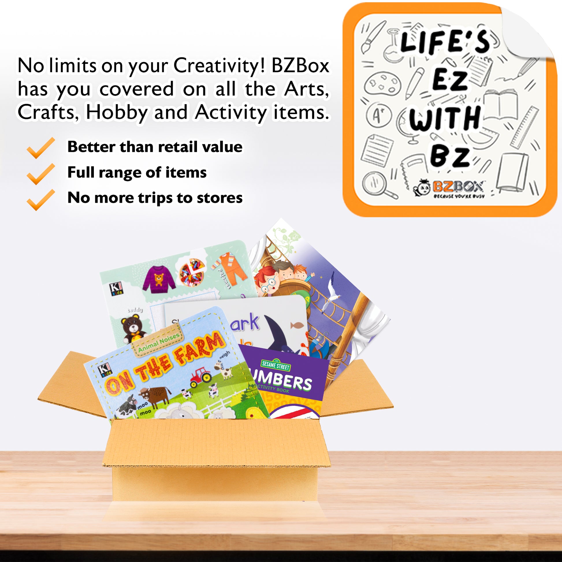 Early Learning Educational Books Assortment, 18 items, PLUS