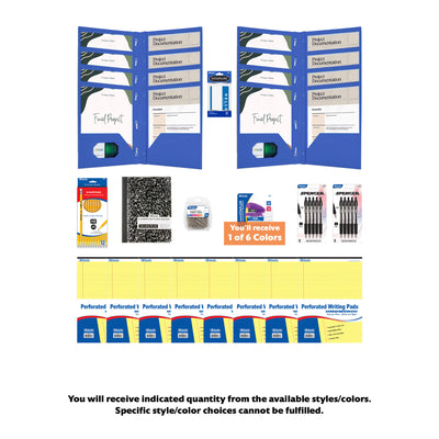 Workshop & Seminar Supply Kit for 8, 23 items, PLUS