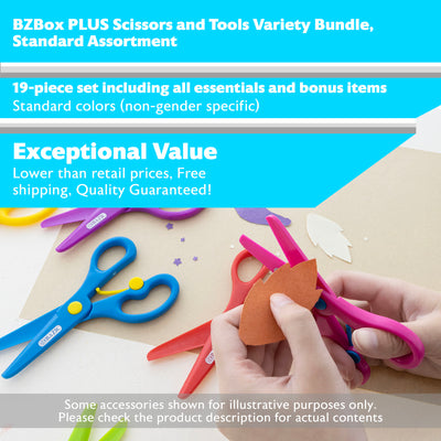 Scissors and Tools Variety Bundle, Standard Assortment, 19 items, PLUS