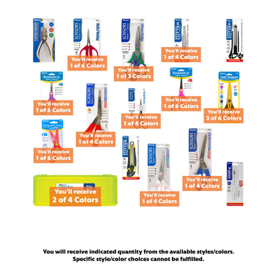 Scissors and Tools Variety Bundle, Standard Assortment, 19 items, PLUS