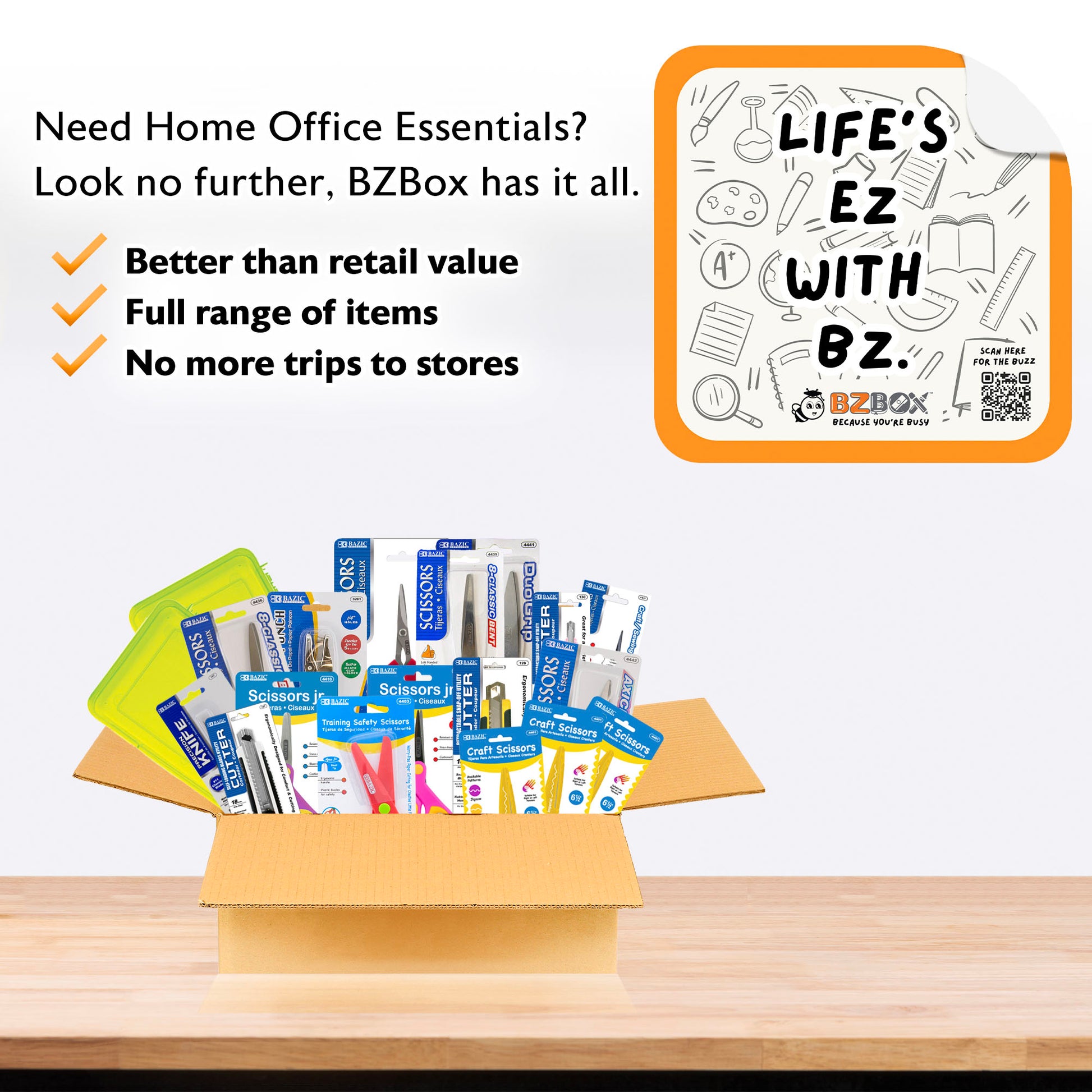 Scissors and Tools Variety Bundle, Standard Assortment, 19 items, PLUS