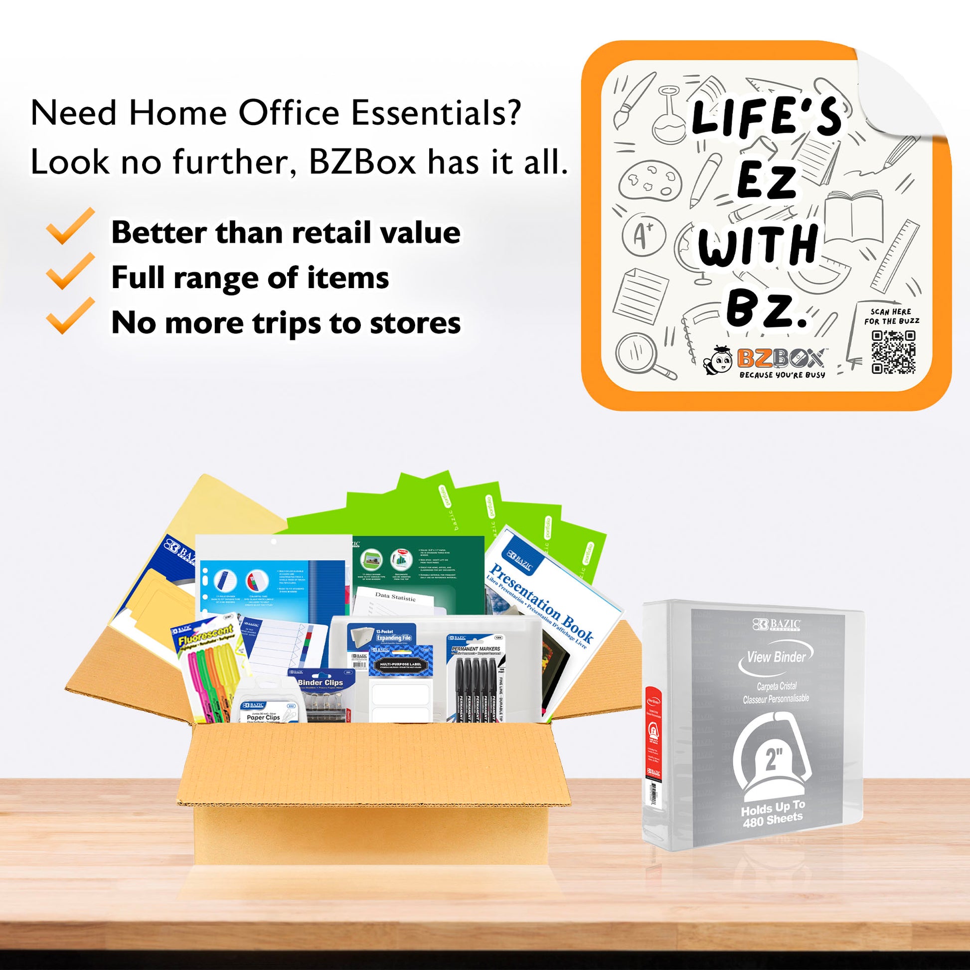 Home Documents Organizing Kit, 15 item, PLUS