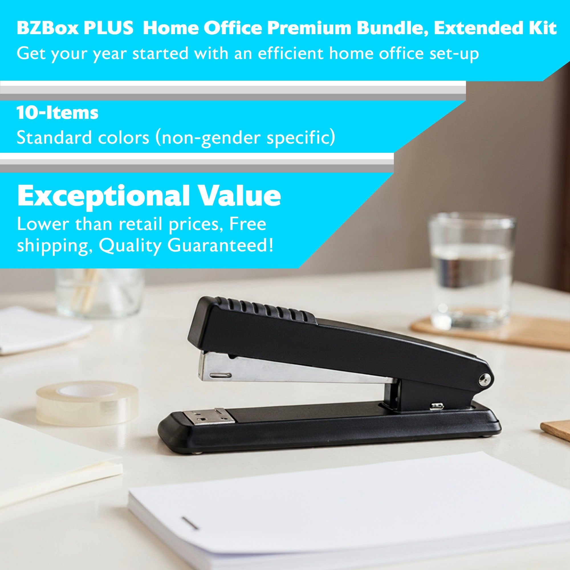 Home Office Premium Bundle, Extended Kit, Plus, 10 items