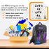Back to School Kit for high school students, includes essential school supplies in a BZ branded box.