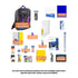 High school back to school kit by BZ, including supplies for students, in a colorful school kit package.