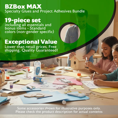 Specialty Glues and Project Adhesives Bundle, 19 items, MAX