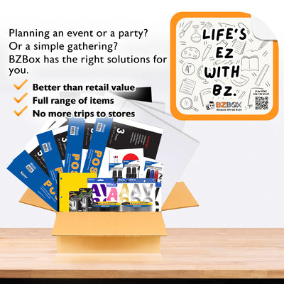 Fans and Supporters Signage Kit, 24 Items, Max