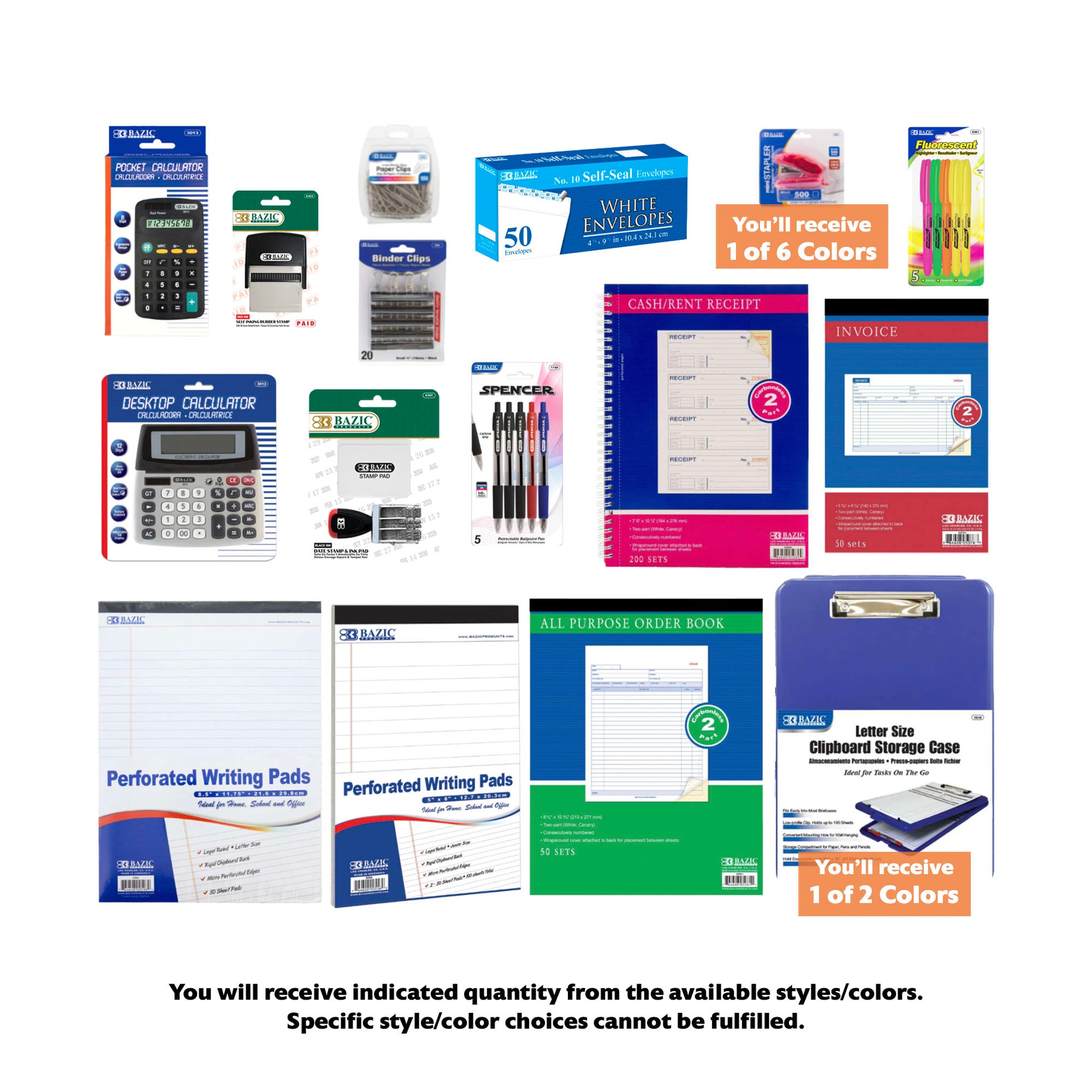 Small Business Forms, Business Supplies, with Bonus calculators, 16 items, MAX