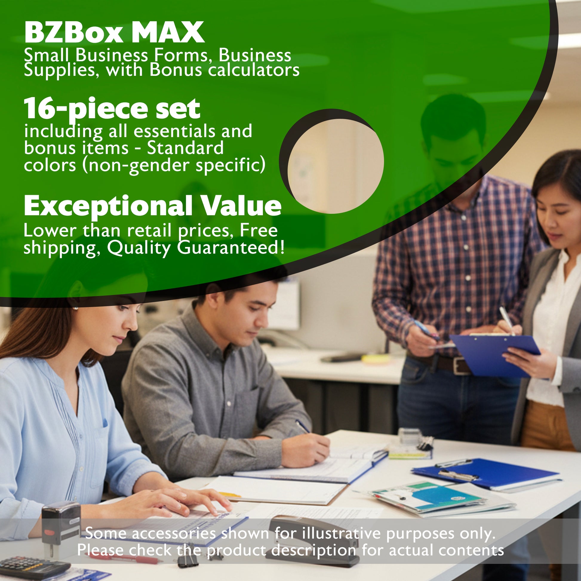 Small Business Forms, Business Supplies, with Bonus calculators, 16 items, MAX