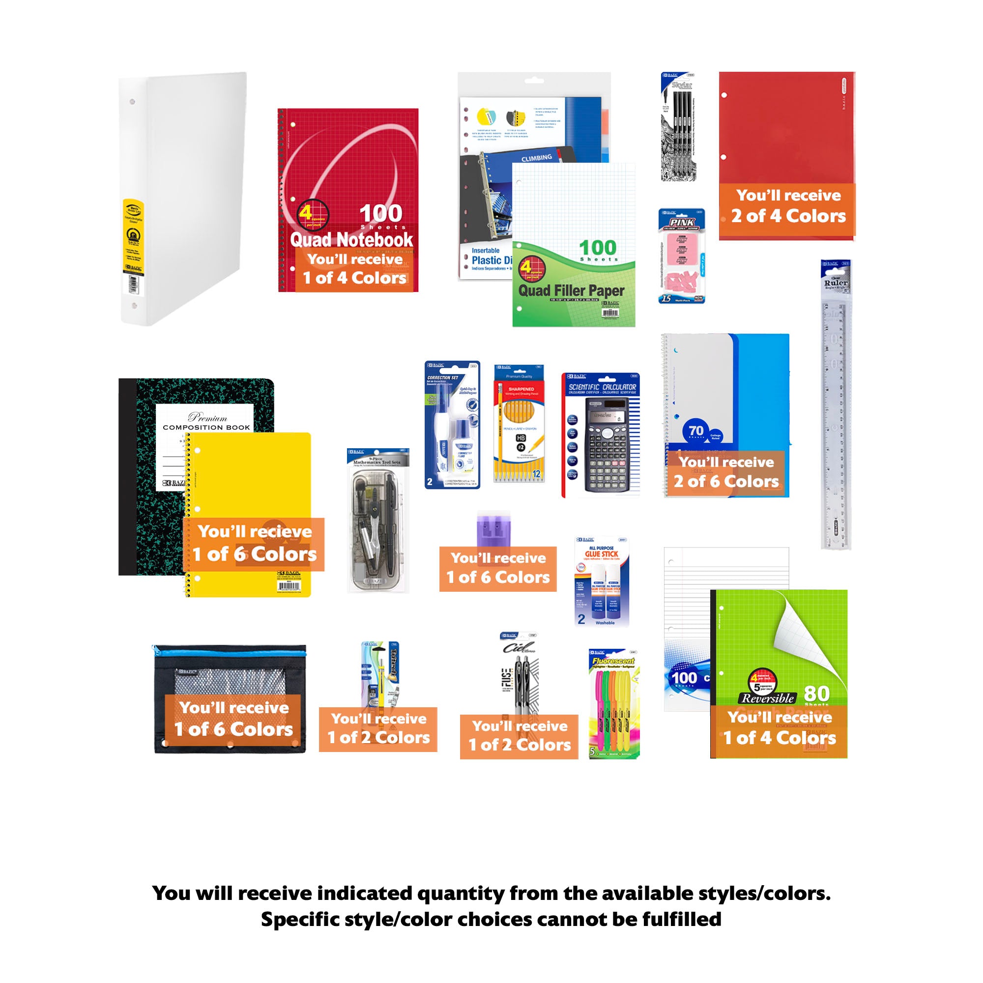 Advanced Math School Kit, High School, Std, MAX, US