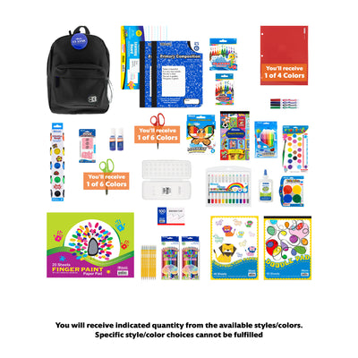 Back to School Kit, Kindergarten, Std, Max, US