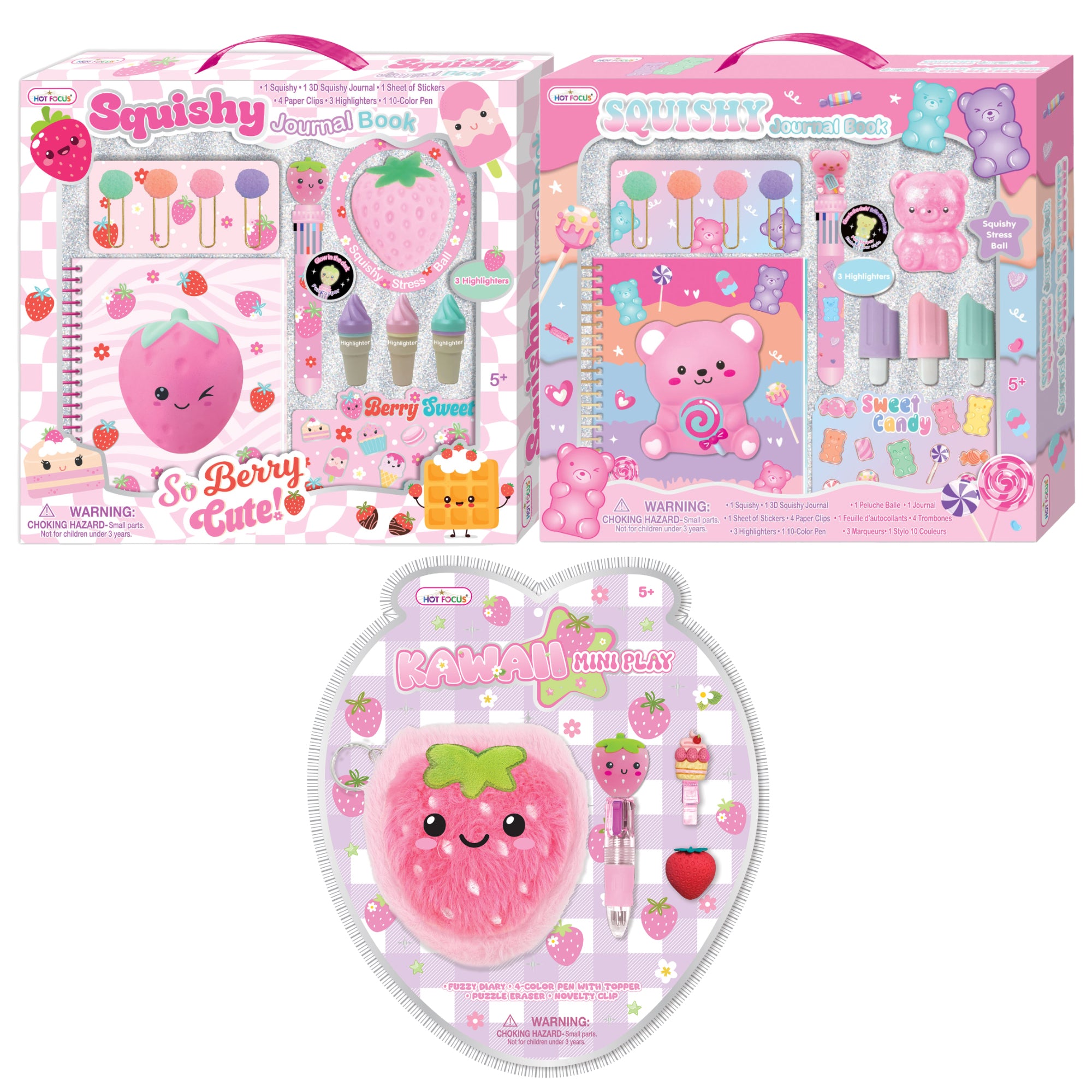 Seasonal Journal Set, Sugar and Berry Theme, 3 items, MAX