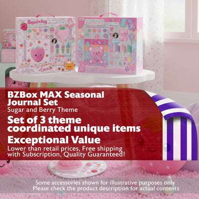 Seasonal Journal Set, Sugar and Berry Theme, 3 items, MAX