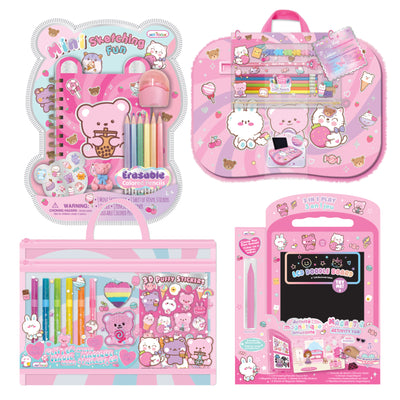 Giftable, Doodle and Draw Jumbo Kit,  Critter Theme, 4 Items,  MAX