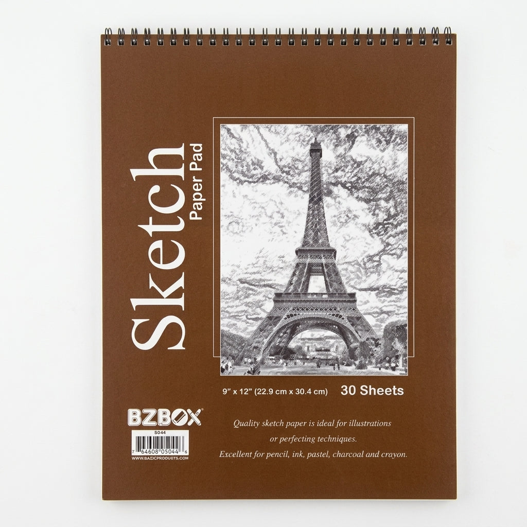 BZBox 11-piece sketch pad and drawing kit with paper pads, ideal for teens and adults to create art and sketches.